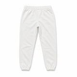 Women's 100% Cotton Elasticated Waist Cuffed Joggers Size XXL White