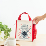 Marauders Map Harry Potter Lunch Bag Red and Beige