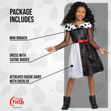 Kids Fancy Dress 129709L Child Cruella Disney Villain costume - 5-6 years