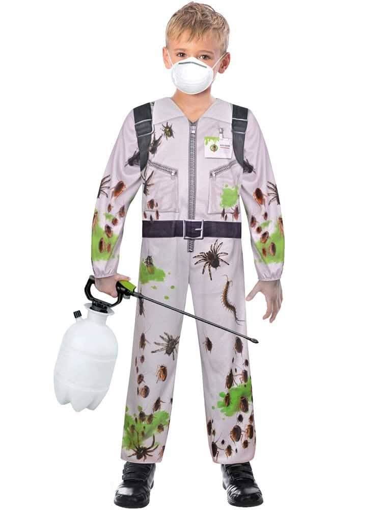 Child Bug Buster Extermination Costume - 4-6 Years