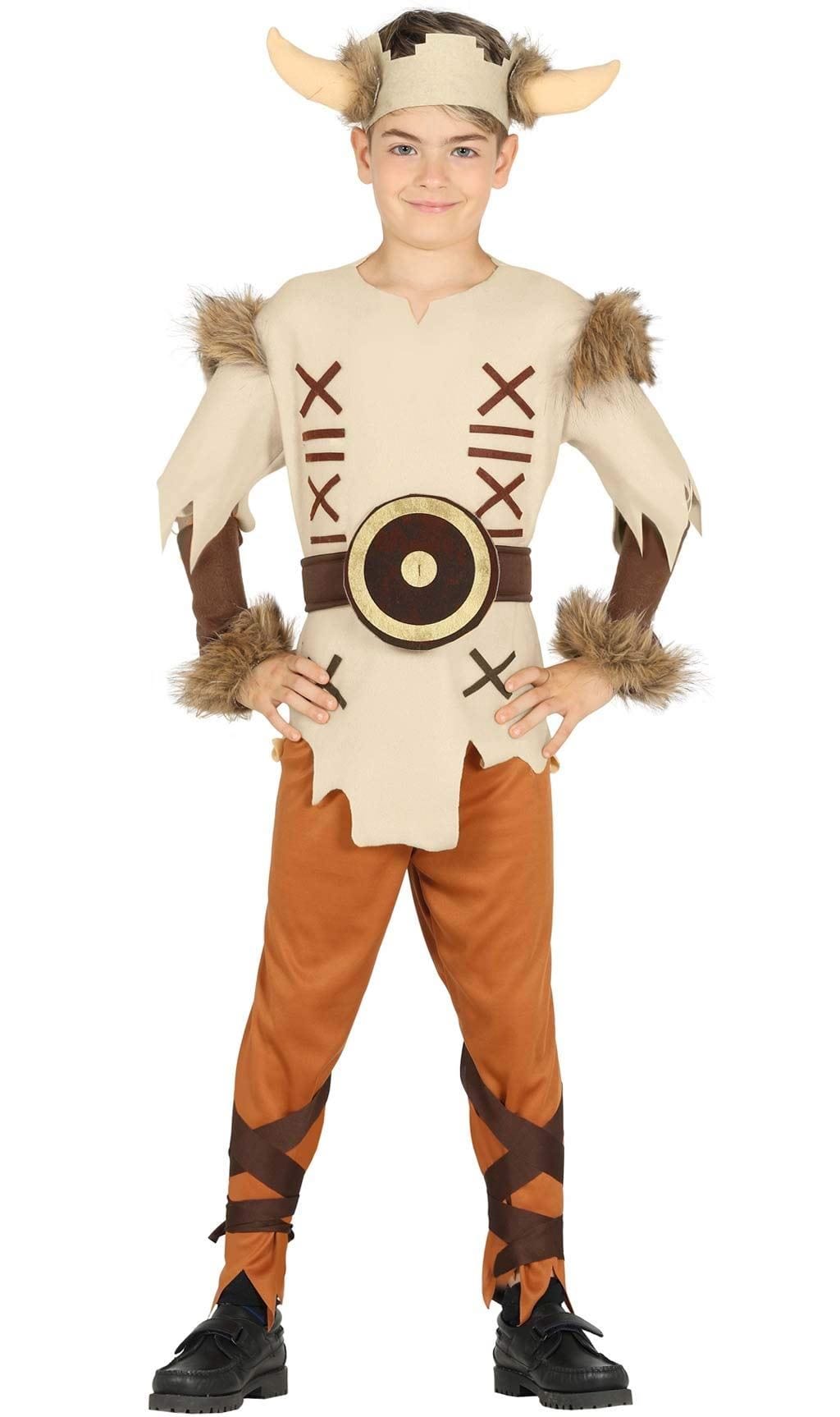 Kids Fancy Dress 87528 Child Mighty Viking Warrior Costume - 5-6 Years