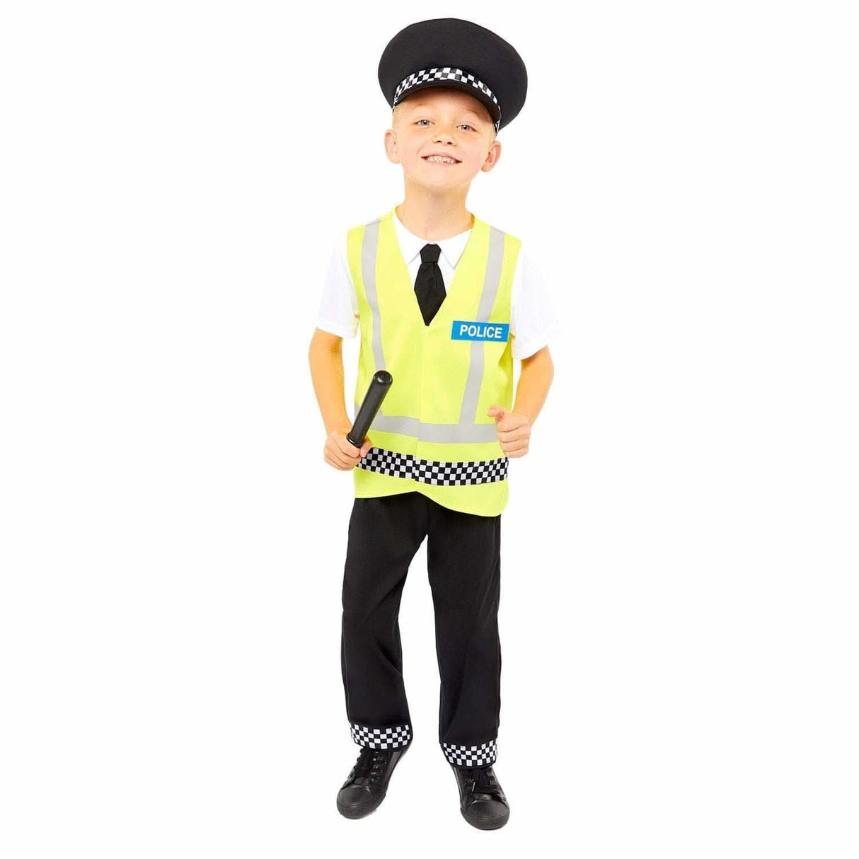 Child UK Police Officer Costume - 6-8 Years
