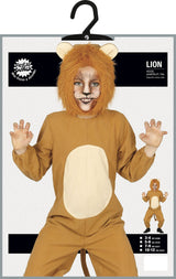 Kids Fancy Dress 83370 Child Roaring Lion Fancy Dress Costume - 5-6 Years