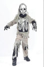 Kids Fancy Dress CC849 Child Skeleton Zombie Halloween Costume - L