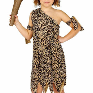Kids Fancy Dress 78714 Child Stone Age Caveman Cave Boy Costume - 5-6 Years