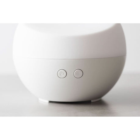 Homedics color changing essential oil diffuser with power and light control buttons