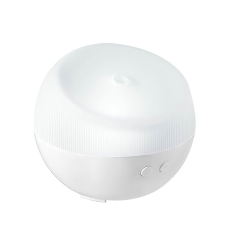 Homedics color changing essential oil diffuser with a sleek, modern design for aromatic relaxation