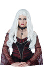 Womens Fancy Dress 70814 Conjuring Ghost Spirit Gothique En Blanc  Wig