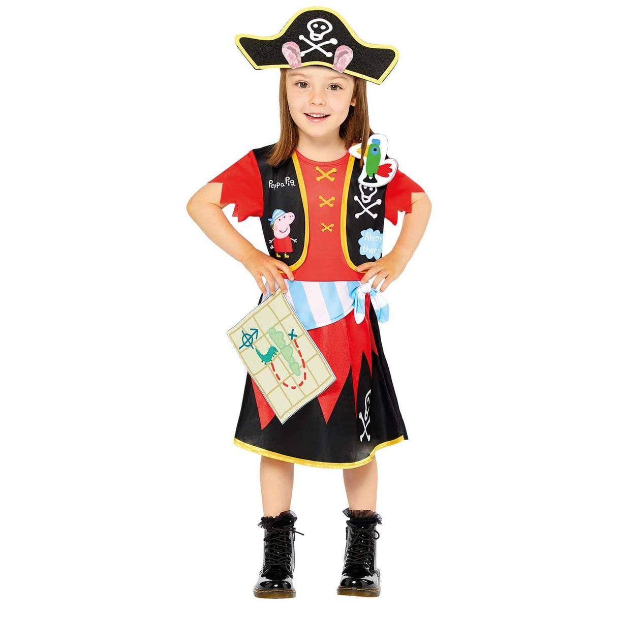 CLICKK Home Store 9910170 Child Peppa Pig Pirate Costume - 12-24 months