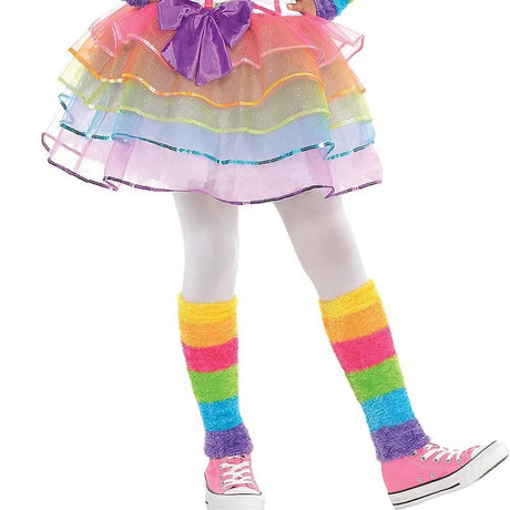 CLICKK Home Store 842747-55 Child Rainbow Unicorn Costume - 8-10 Years