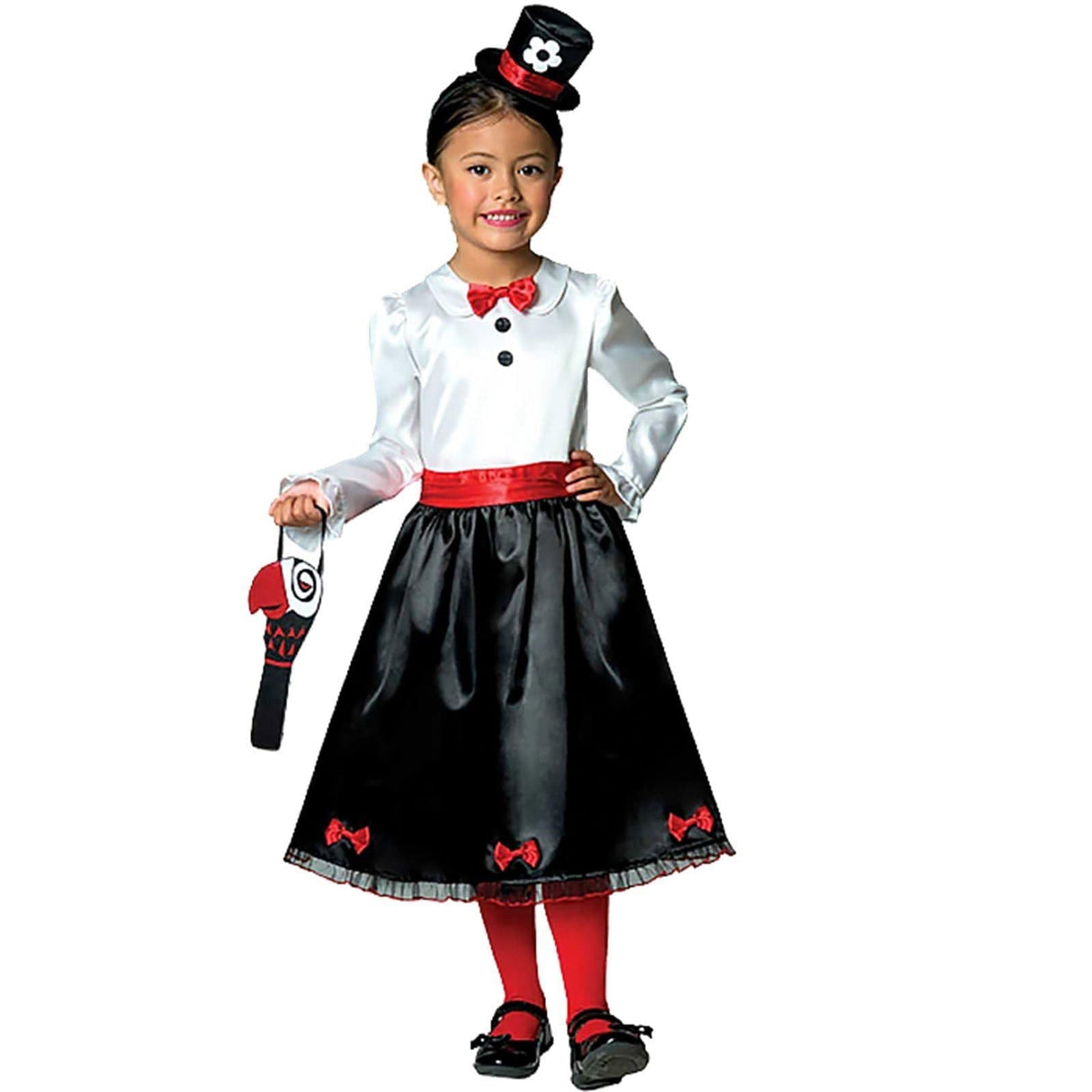 Kids Fancy Dress 9901694 Child Victorian Nanny Costume-  5-6 Years