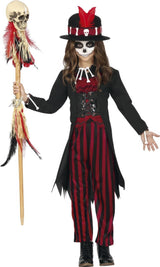 Girls Fancy Dress 77063 Girls Fiestas Guirca Voodoo Witch Doctor Halloween Costume - 5-6 Years