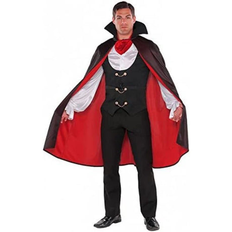 Mens Fancy Dress 997728 Men's Amscan True Vampire Halloween Costume - M