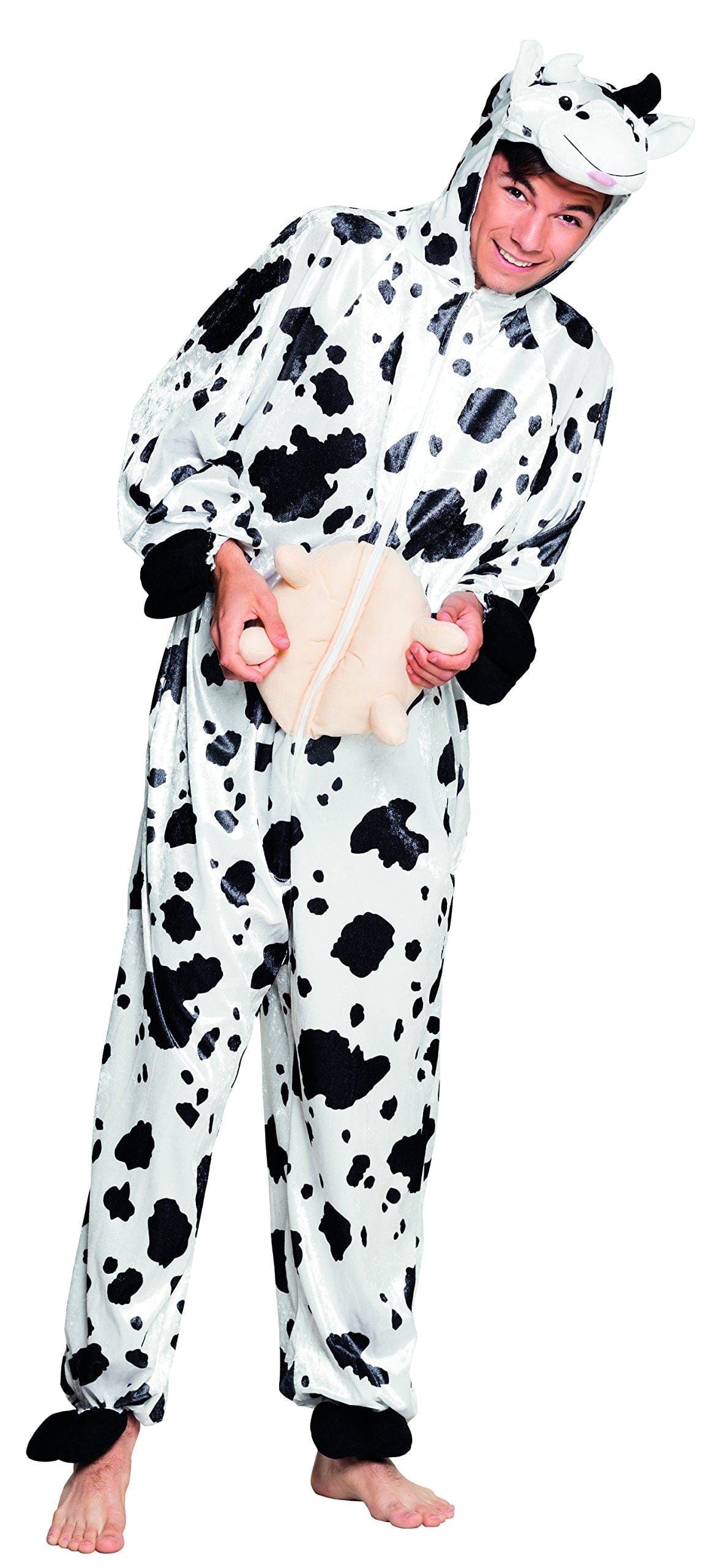 Kids Fancy Dress B88161 Teen Plush Cow Costume - Max 1.65m