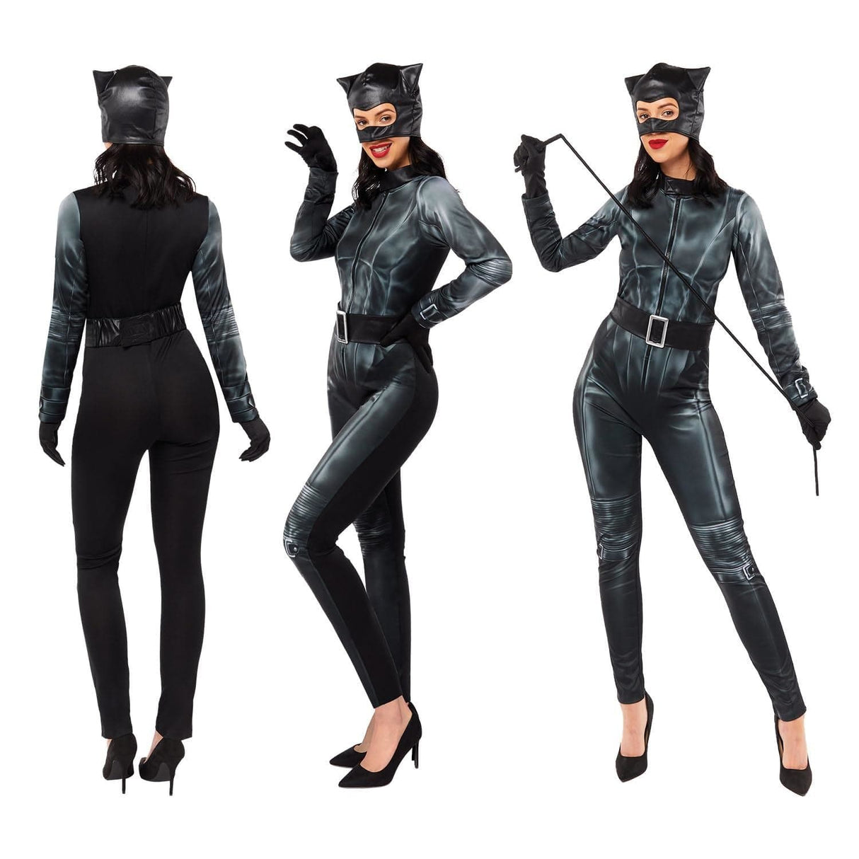 CLICKK Home Store 9913383 Women's Catwoman Movie Costume - L