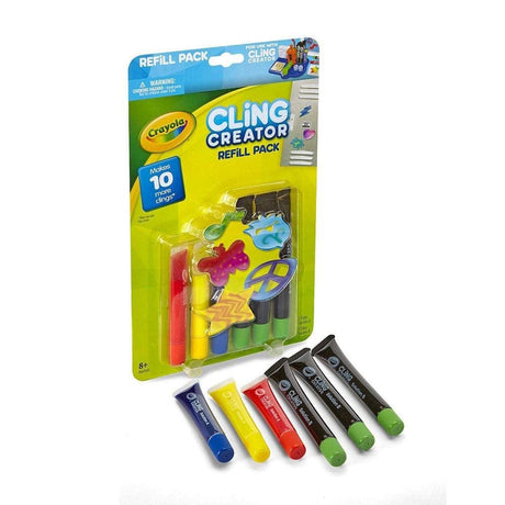 CLICKK Home Store ABC-0037 Crayola 74-7093-E-000 Cling Creator Refill Pack