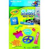 CLICKK Home Store ABC-0037 Crayola 74-7093-E-000 Cling Creator Refill Pack