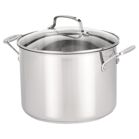 CLICKK Home Store 77-11G Cuisinart Chef's Classic 11 Piece Stainless Steel Durable Aluminium Cookware Set