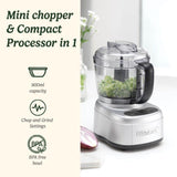 Cuisinart Mini Prep Pro food processor with 900ml capacity, chop and grind settings, and BPA free bowl