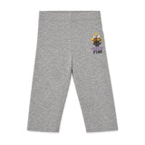 Minions Girls' 2-Pack Cotton Leggings Size 5-6 Years Multi