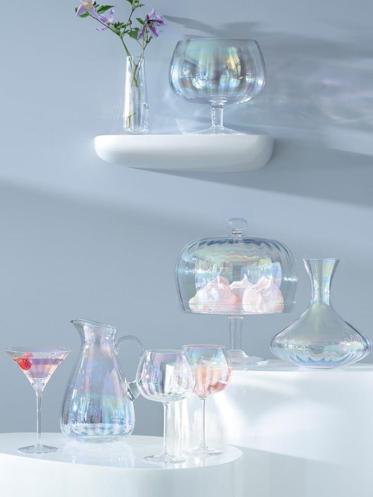 LSA Cocktail Glasses 300ml Mother of Pearl Finish Set of 2