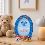 Paw Patrol Resin Oval Photo Frame "Hi There"