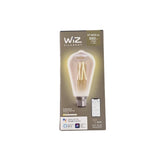 WiZ B22 ST64 Bayonet Filament Dimmable Amber Lightbulb