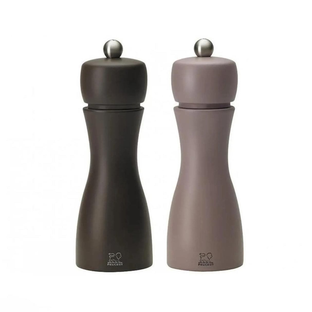 Peugeot Duo Tahiti Pepper and Salt Mill 15cm Grey/Chocolate