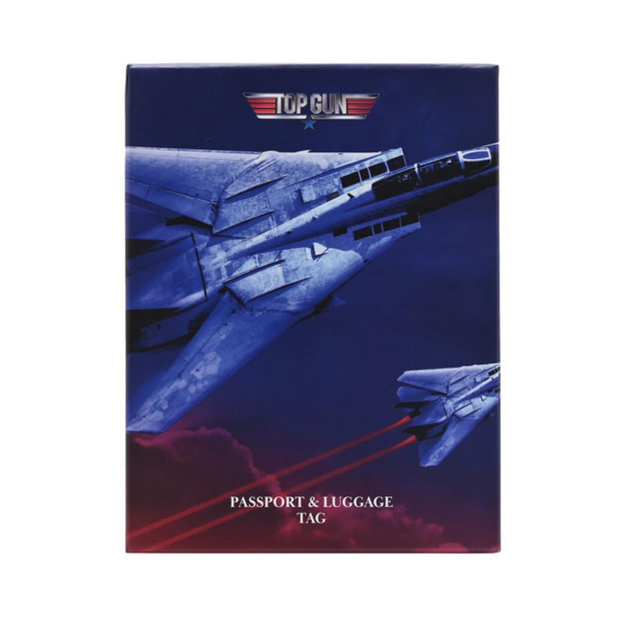 Top Gun Passport Holder and Luggage Tag tan