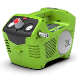 Greenworks 24V Cordless Air Compressor Excludes Battery and Charger