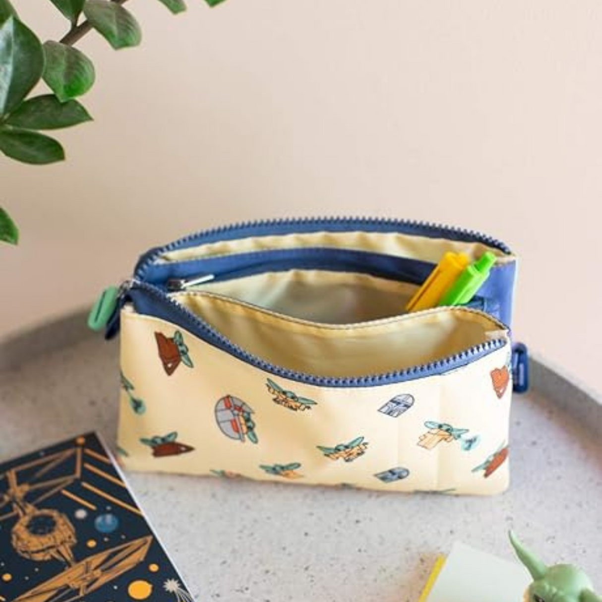 Star Wars The Mandalorian Triple Pencil Case