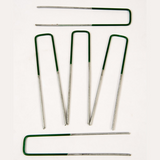 Grasshopper U-Pins Half Green Pack of 10