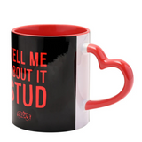 Fandomania Grease T-Birds 'Tell me About It, Stud' Heart-Handled Mug