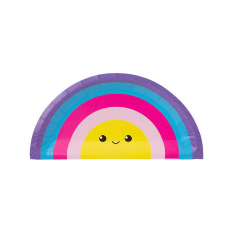 Fancy Dress True Half plates set of 8 True and The Rainbow Kingdom Kids Rainbow Party Plates