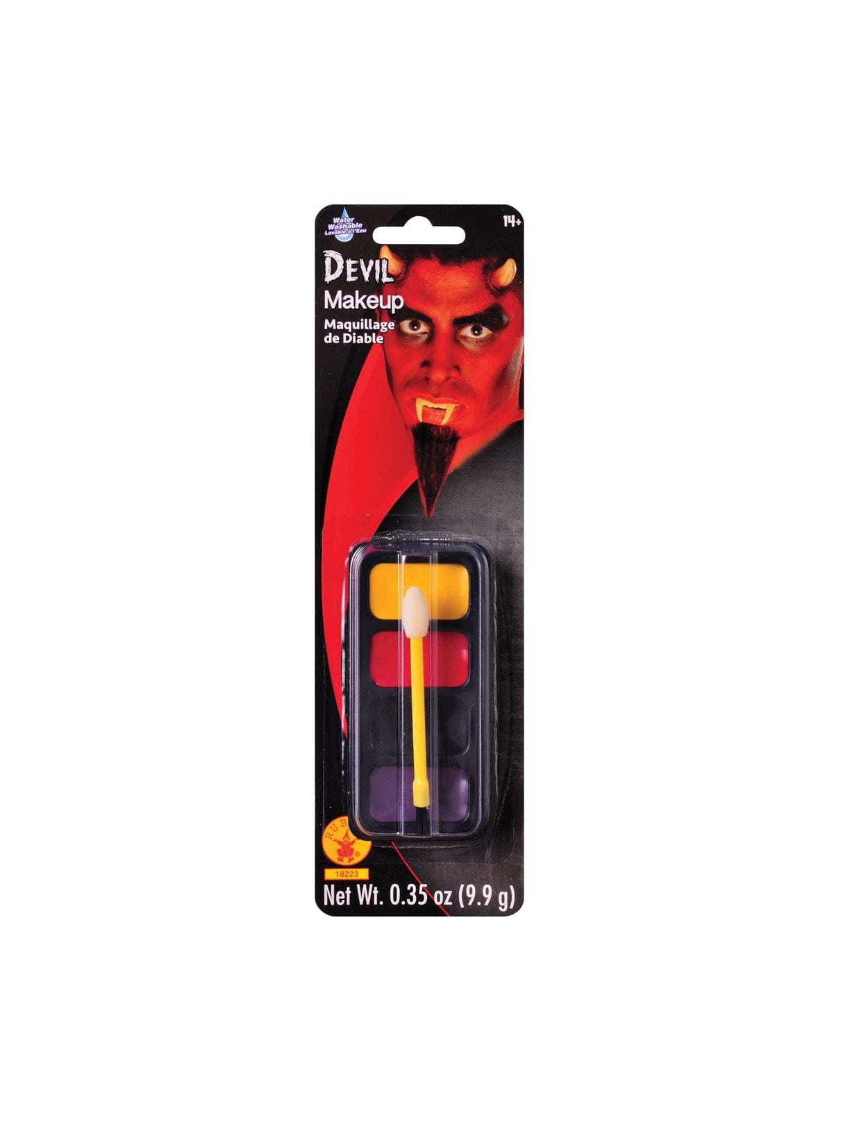 Fancy Dress 18223 Devil Makeup Face Paint Kit