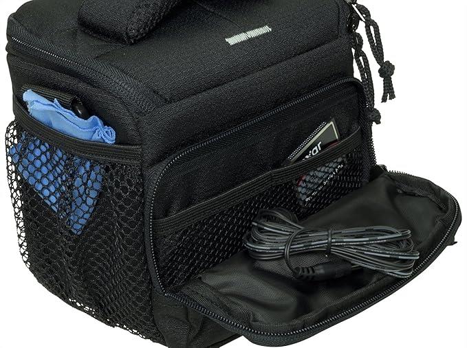 Dorr Action Black Camera Bag with 8GB SD Card