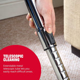 Dirt Devil vacuum cleaner extendable metal telescopic tube for reaching difficult areas