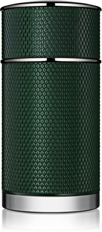 Icon Racing men's perfume in a stylish green textured bottle with metallic accents