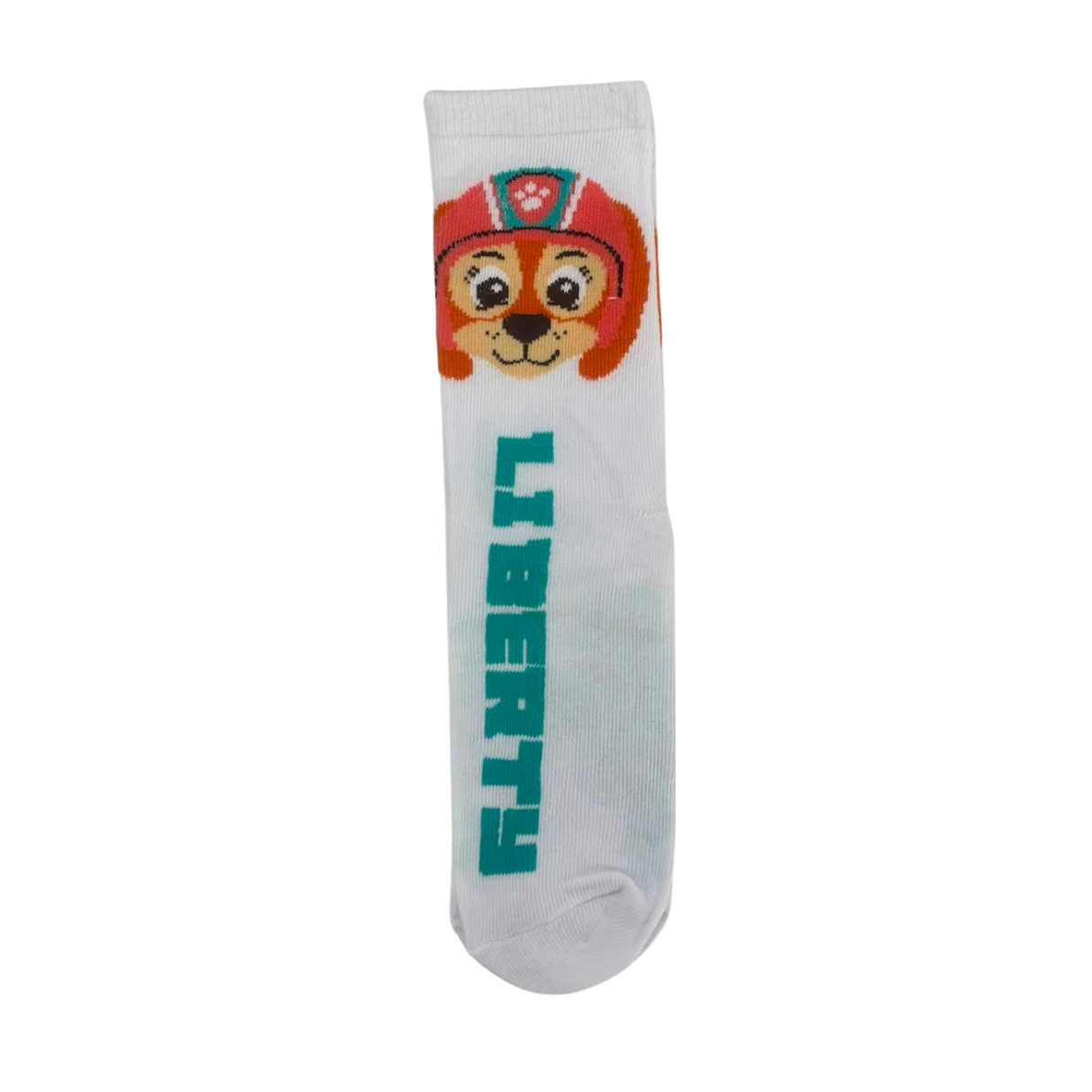 Girls PAW Patrol 7 Pack Multicoloured Cotton Blend Socks EU 31-34 UK 12-2.5