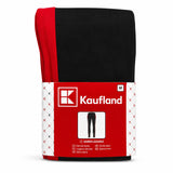 Kaufland Women's Logo Cotton Stretch Leggings Black Red Size M