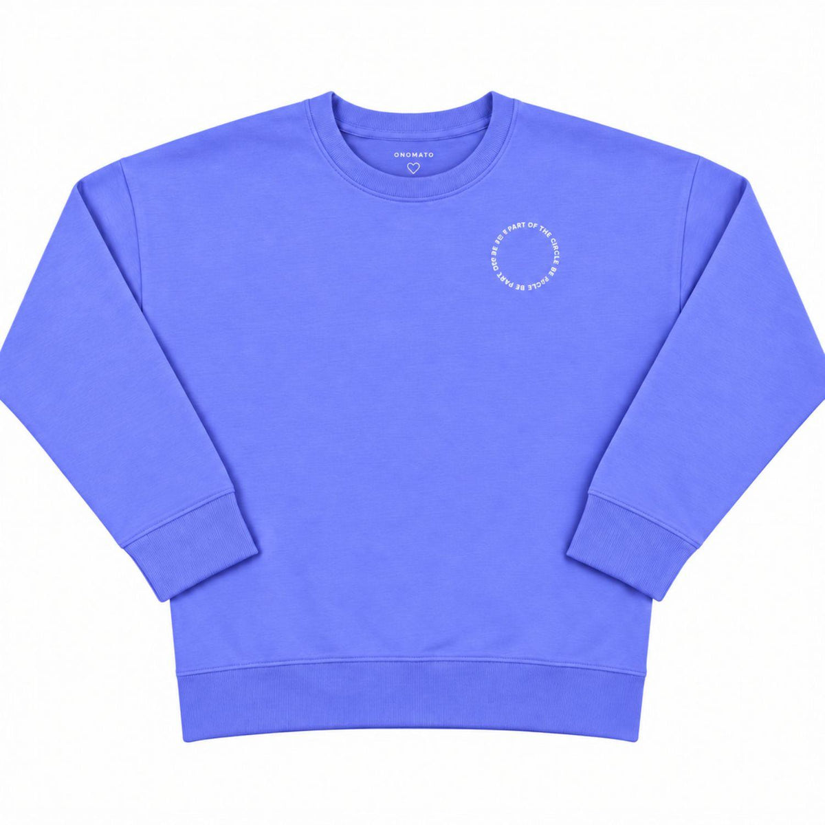 Women's Cotton Be Part of the Circle Sweatshirt Size L Very Peri
