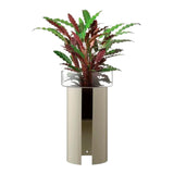 LSA Terrazza Planter H60cm Clear and Grey