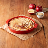 Peugeot Appolia Ceramic Tart Dish 30cm Red