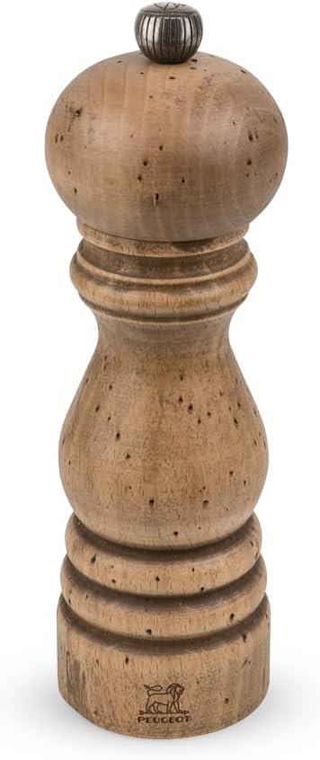 Peugeot Paris Antique Salt Mill 18cm Brown
