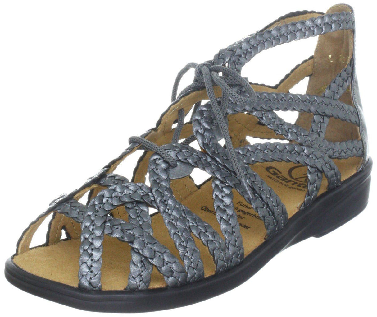 Ganter Women's Sonnica Fashion Sandals, Width E Black Size 3