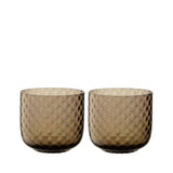 LSA Dapple Tumbler 300ml Set of 2 Earth Brown