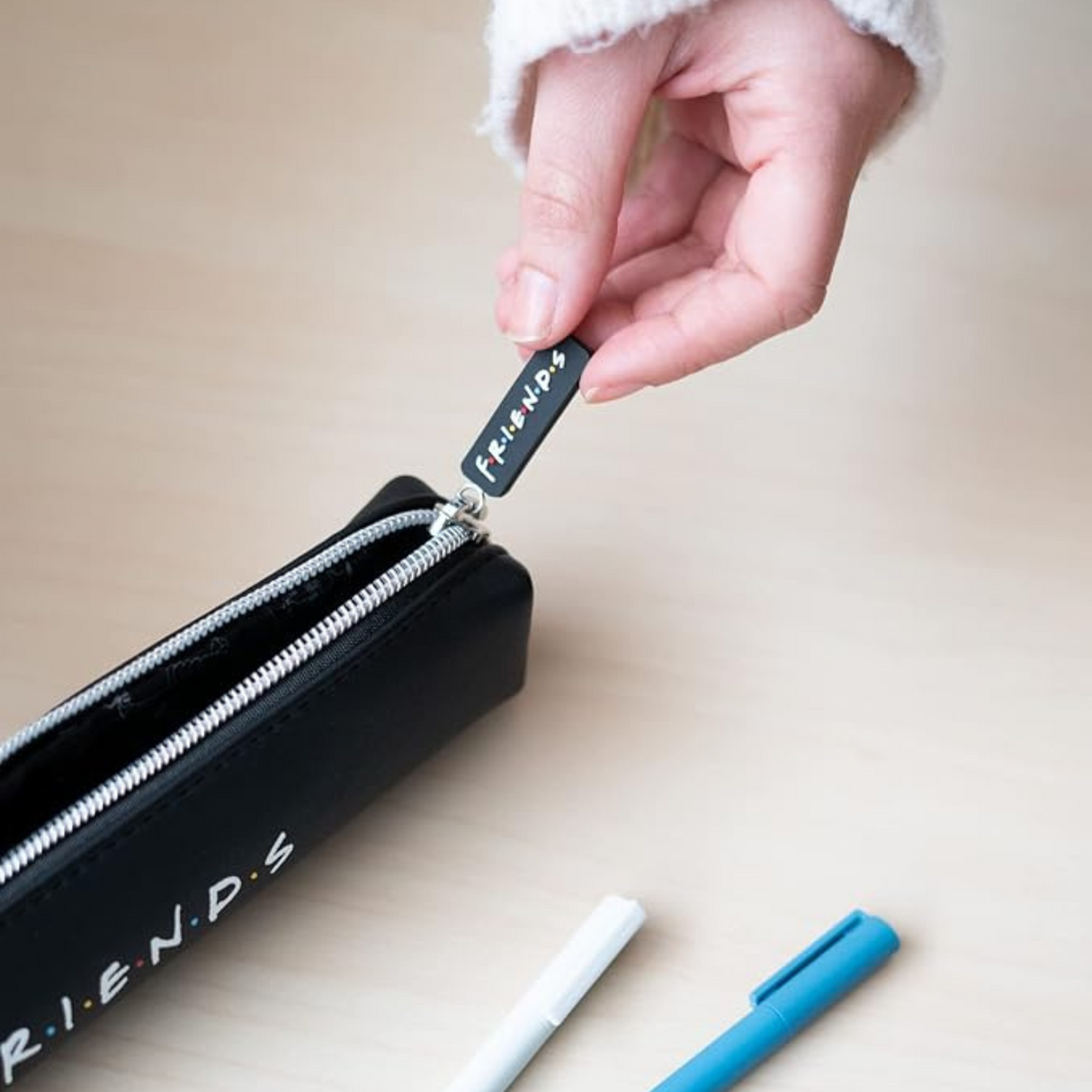 Friends Mini Black Pencil Case