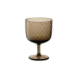 LSA Dapple Wine Glass 325ml Set of 2 Earth Brown