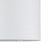 Ivory Textured Cotton 17cm Diameter Easy Fit Lampshade