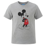Disney Mickey Mouse Kids' Short Sleeve T-Shirt Size 3-4 Years Grey